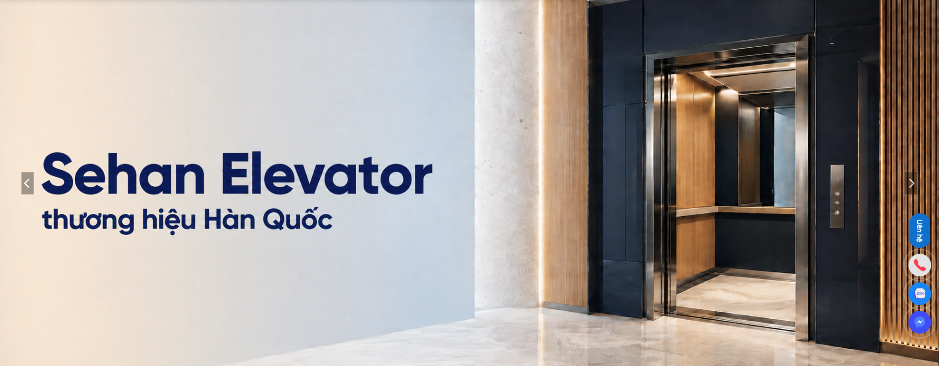 Sehan Elevator — Korean Elevator Corporate Digital Experience